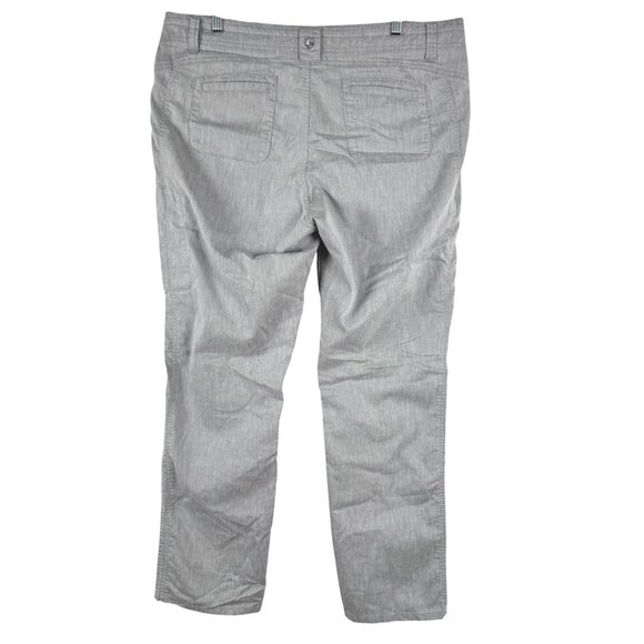 Kuhl Cabo Pant Womens Size 16 Gray Cotton Polyester Linen Outdoor PT-2636 - Picture 5 of 11